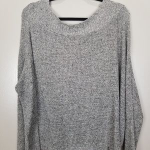 Free People oversize crop sweater size x small
